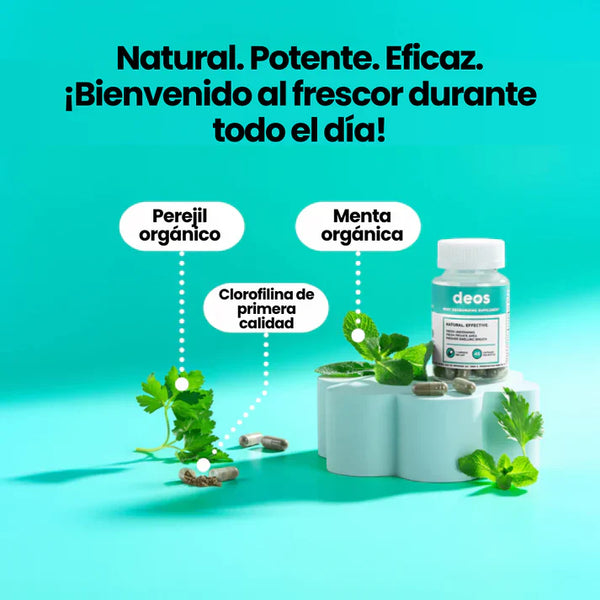 DEOS™ | Suplemento Desodorante Interno