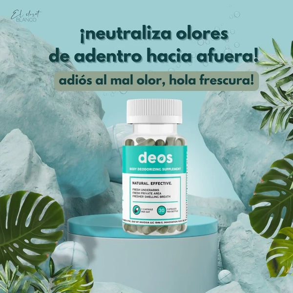 DEOS™ | Suplemento Desodorante Interno