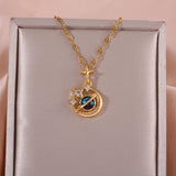 COLLARES SATURNOS PIEDRA NATURAL A 89 SOLES 🤩, Selecciona tus favoritos tenemos variedad