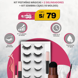 Kit Pestañas y Cejas