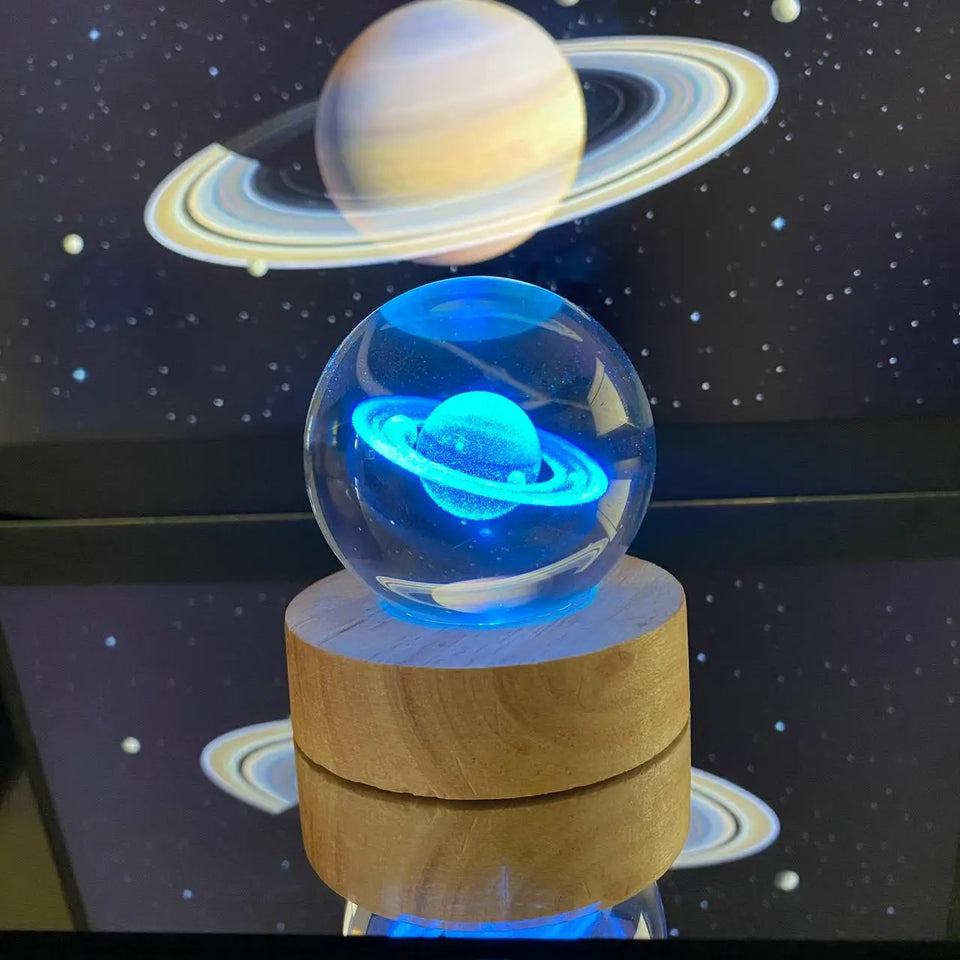 Esferas Espacial de cristal 3D